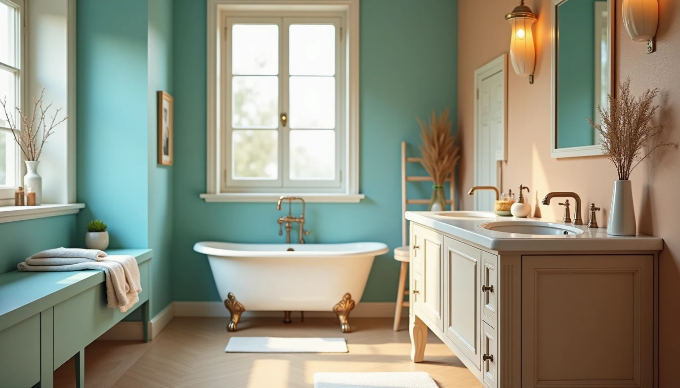 Peindre salle de bain quelle couleur : conseils pro pour un résultat canon